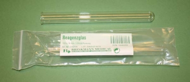 Reagenzglas Bis 300°C erhitzbar; nicht zentrifugenfest; 160 x 16 mm; innen 14 mm 1st