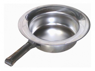 Steckbecken Edelstahl 31cm ohne Deckel