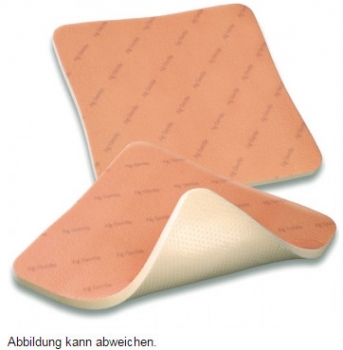 ALLEVYN Ag Gentle 10x10 cm Verband 10 Stück