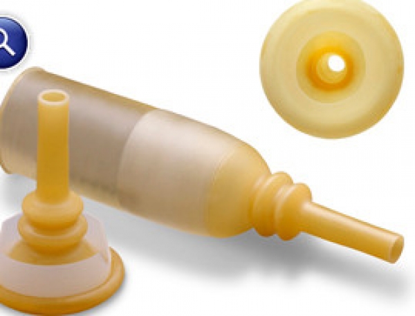 Urinal-Kondom/ Rolltrichter, Latexhaltig, Gebrauchsfertig. verpackt 30stück von Holister