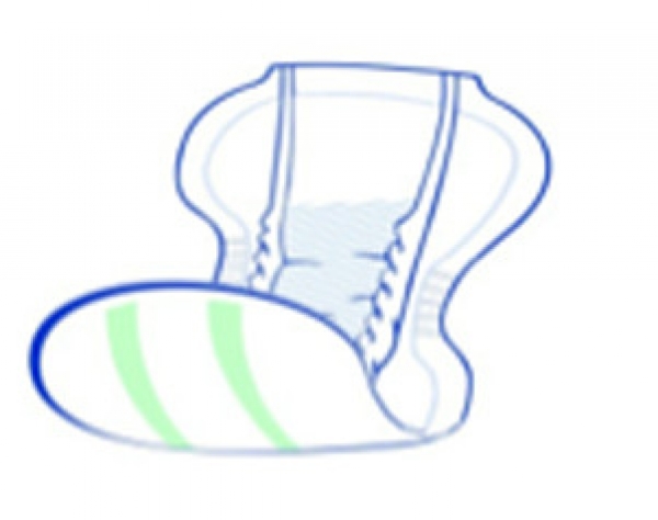 San Seni Plus Vorlage grün (90 Stück) Atmungsactiv