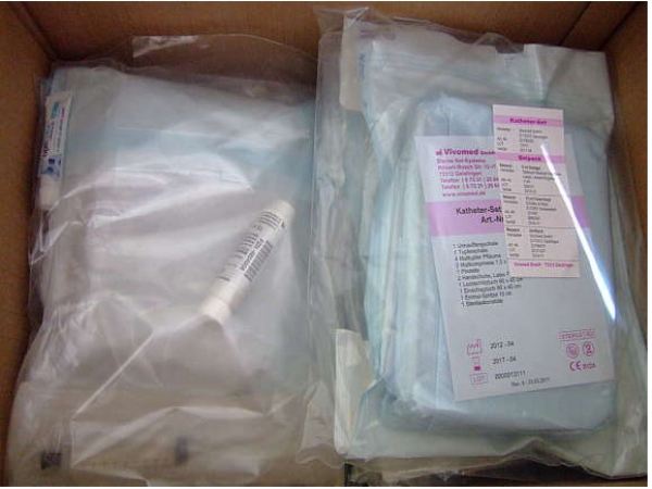 Katheter set DK von Vivomed GmbH 1 stück Katheter set DK von Vivomed GmbH 1 stück